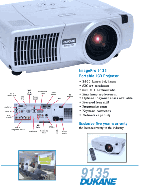 Portable LCD Projector
