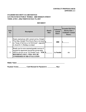 CONTRACT PROPOSAL 86126 - mission sfgov