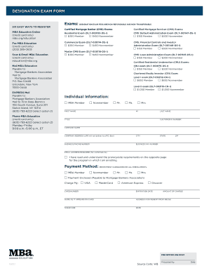 Individual Information - mba.org