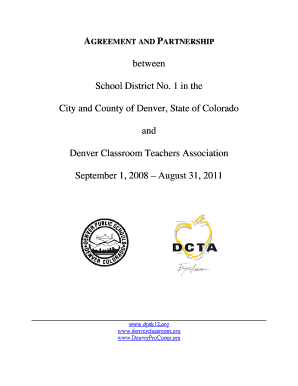 between School District No. 1 in the City and County of