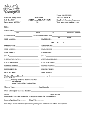 Form preview