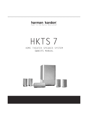 hkts 7 home theater speaker system