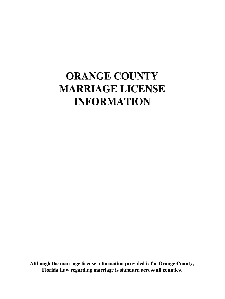 Fillable Online Although the marriage license information provided is