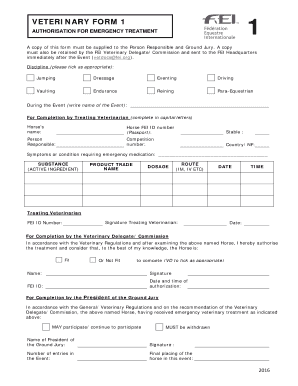 Fillable Online AUTHORISATION FOR EMERGENCY TREATMENT Fax Email Print ...