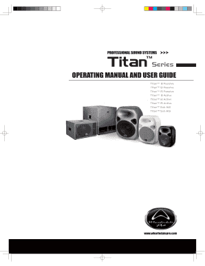 Fillable Online Titan User Manual 18-09-08.pdf Fax Email Print - pdfFiller