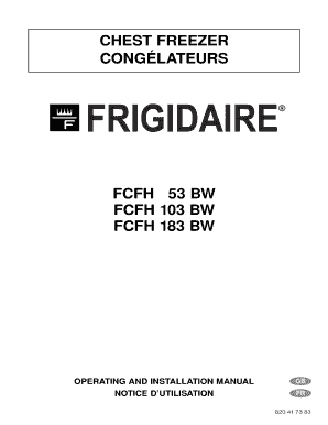 fcfh 53 bw fcfh 103 bw fcfh 183 bw chest freezer cong lateurs