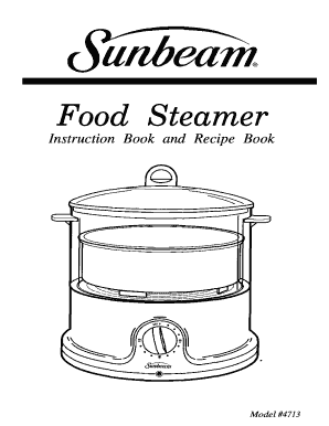 Fillable Online Food Steamer Fax Email Print - pdfFiller