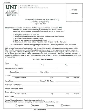 Unt Financial Aid >> Fillable Online Tams Unt Student Application With Financial Unt Financial Aid >> Fillable Online Tams Unt Student Application With Financial