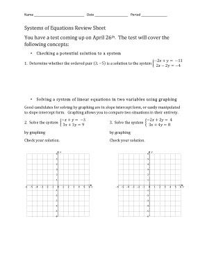 Review Sheet Systems of Equations.docx - usd497