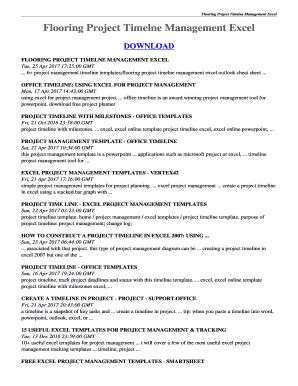 4j0x2 - Flooring Project Timelne Management Excel. flooring project timelne management excel