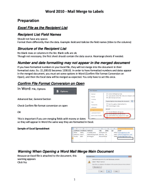 Form preview