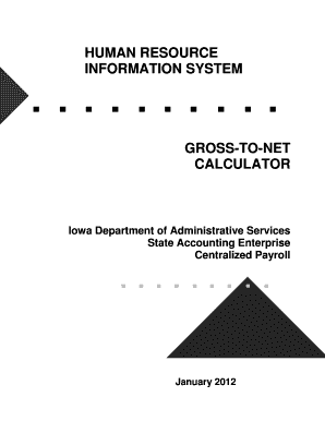 Paycheck calculator iowa - gross-to-net calculator manual - Iowa Publications Online - publications iowa