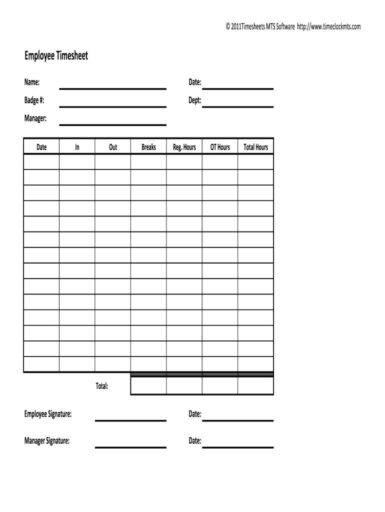  Clock In Clock Out Template Fill And Sign Printable Template Online 