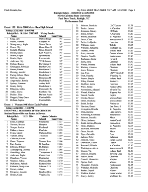 Weight chart for girls - Flash Results, Inc. Hy-Tek 's MEET MANAGER 9:27 AM 3/25 ...