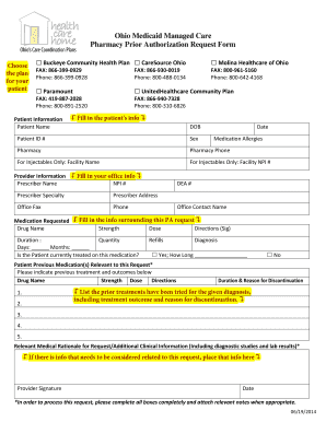 submit molina prior authorization form ohio pdf forms and document caresource authorization form