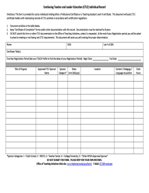 Form preview