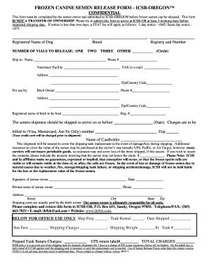 Fillable Online ICSB release form-9 11 Fax Email Print - pdfFiller