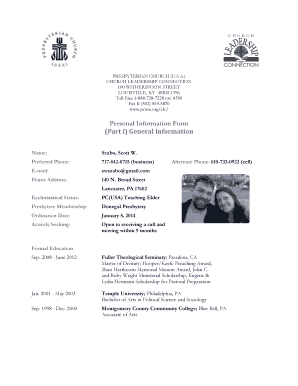 Form preview