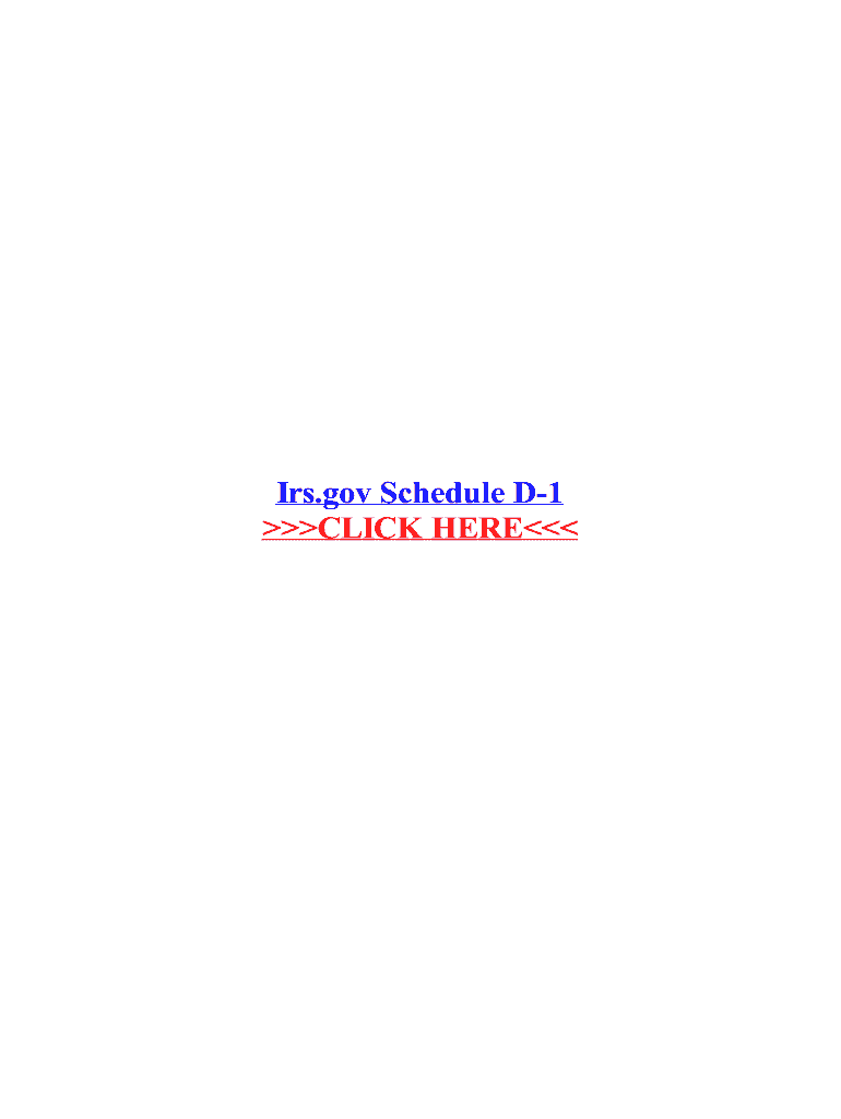 Fillable online irs gov schedule d 1 nattmotzara files wordpress