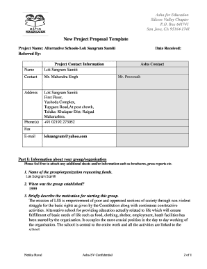 project proposal for education pdf