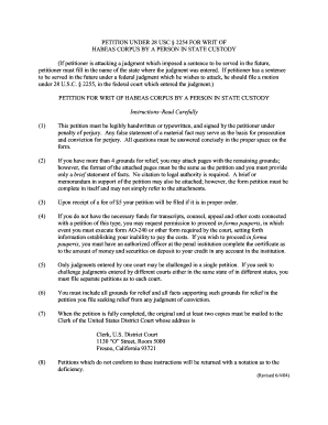 Certificate of appealability form - PETITION UNDER 28 USC 2254 FOR WRIT OF HABEAS ...