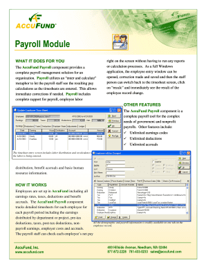 Timesheet calculator - Payroll Module - RBP Methods