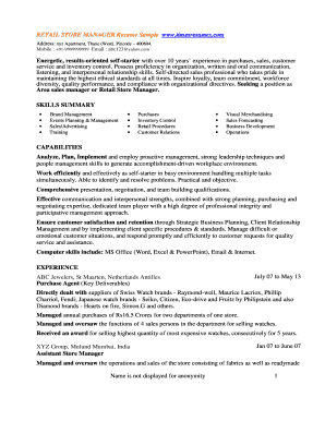 Retail-Store-Manager-Resume-Sample. Retail-Store-Manager-Resume-Sample