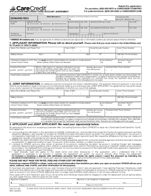 Care Credit Application - Fill Online, Printable, Fillable, Blank