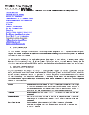 GENERAL INFORMATION ABOUT J-1 EXCHANGE VISITORS 2/02