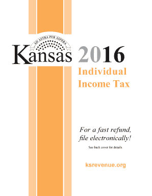 Fillable Online 2016 Individual Income Tax Instruction Booklet. 2016 ...