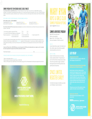 SUMMER PROGRAM FREE FOR WISCONSIN SHARES ELIGIBLE FAMILIES ...