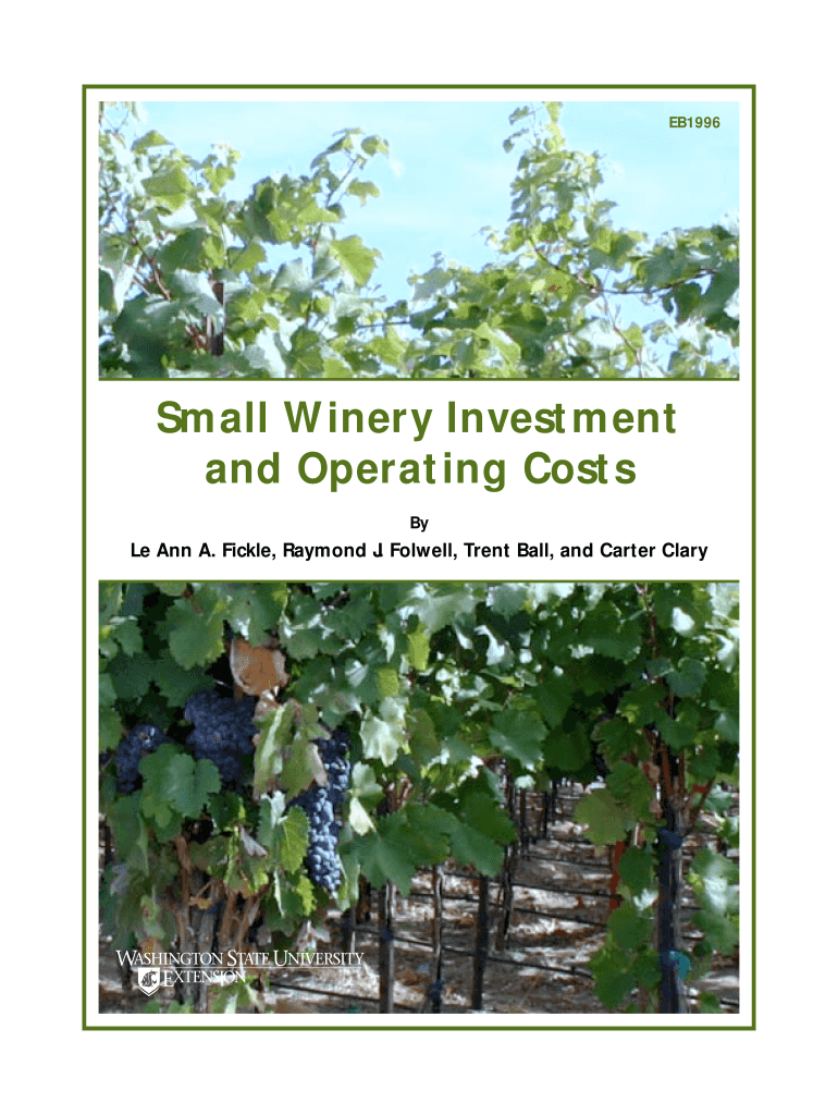 Fillable Online and Operating Costs Fax Email Print pdfFiller