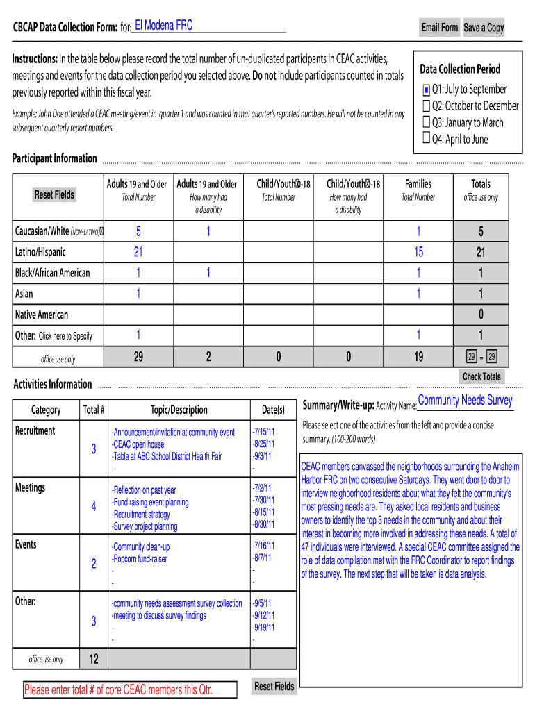 Form preview