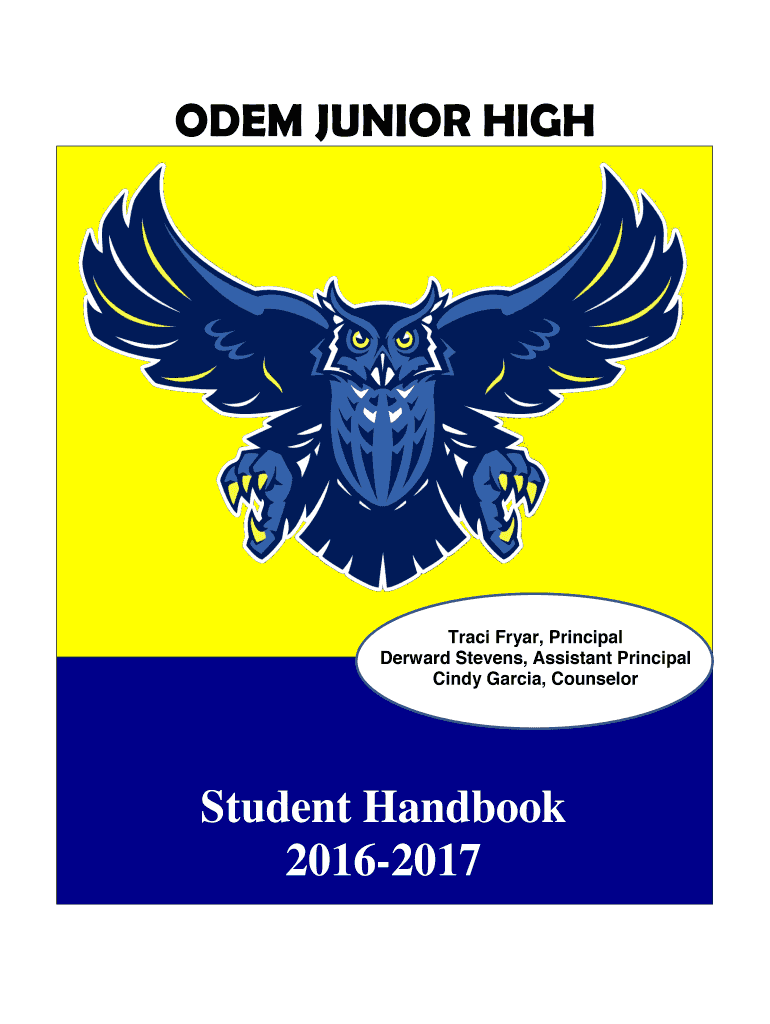 Fillable Online ODEM JUNIOR HIGH Fax Email Print pdfFiller