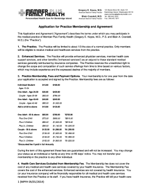 Birth certificate template google docs - Application for Practice Membership and Agreement