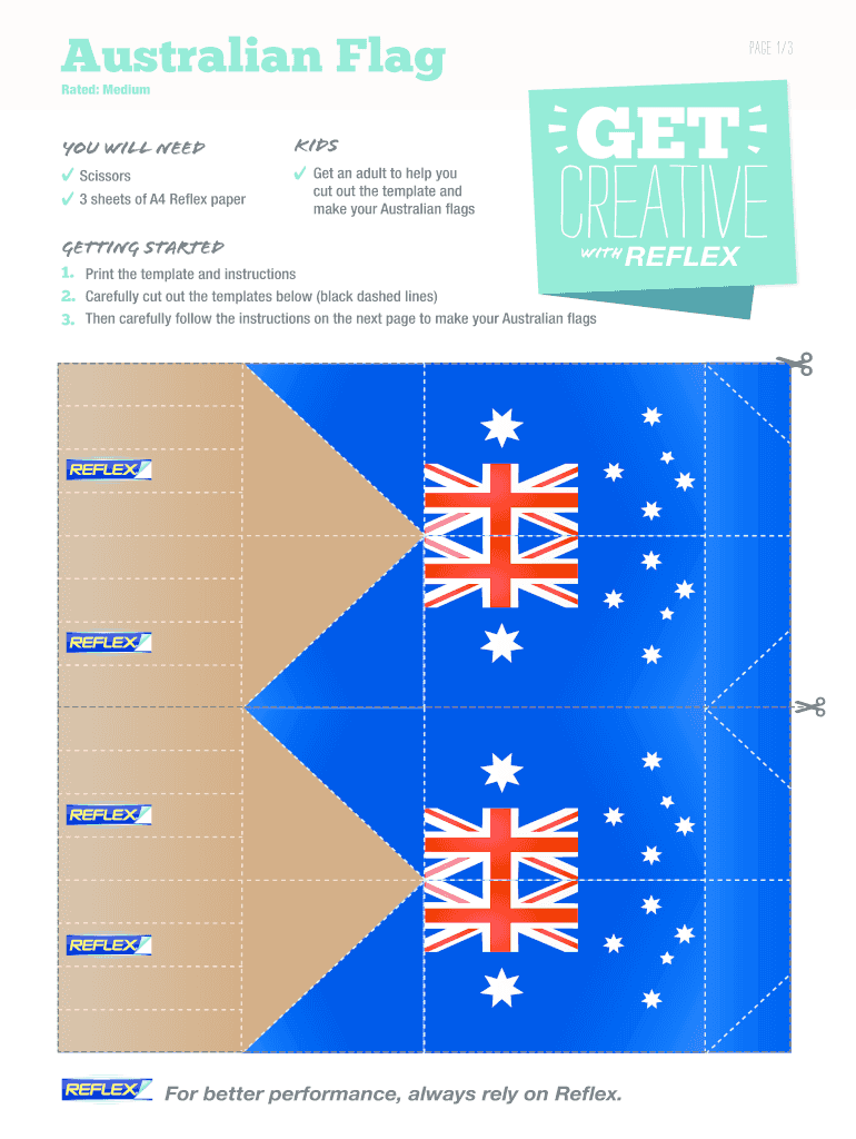 Fillable Online Australian Flag Fax Email Print - pdfFiller