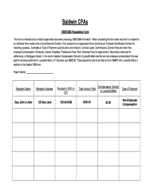 Form preview