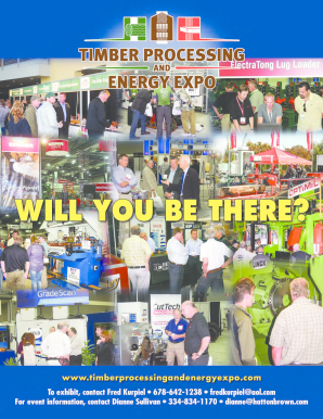 TP&EE Expo Brochure (PDF) - Timber Processing & Energy Expo