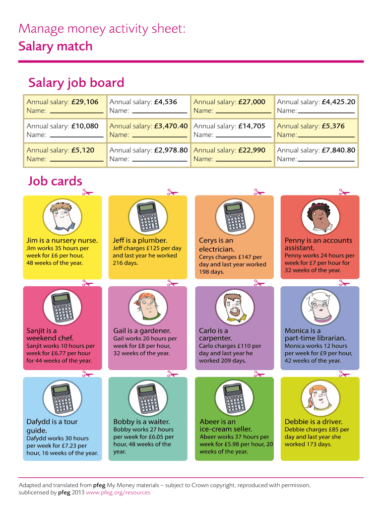Fillable Online Salary match Fax Email Print - pdfFiller