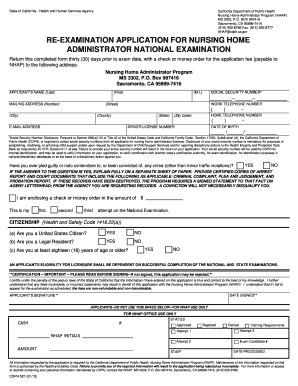 CDPH 521 - California Department of Public Health - State of ...