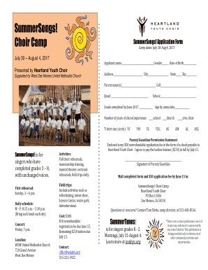 SummerSongs! Choir Camp SummerSongs!