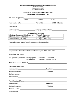 Form preview