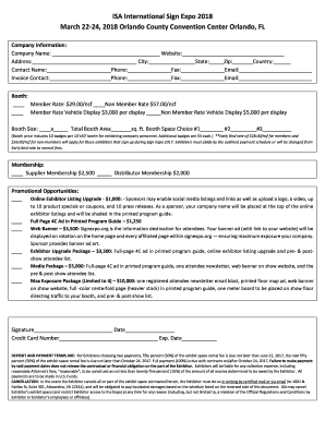 ISA International Sign Expo 2018 March 22-24 ... - ISA Sign Expo...