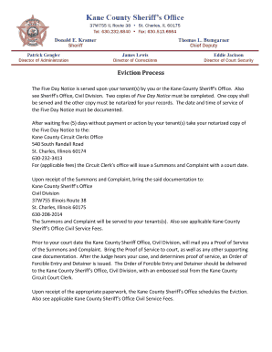 10 day eviction notice illinois template to download in word pdf