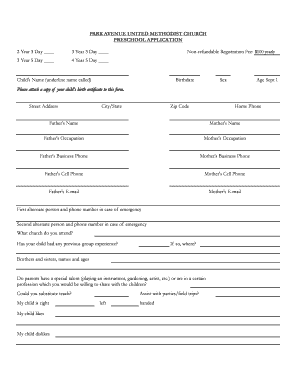 Form preview