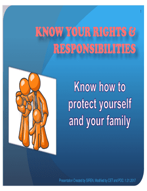 Fillable Online KNOW YOUR RIGHTS &amp; Fax Email Print - pdfFiller