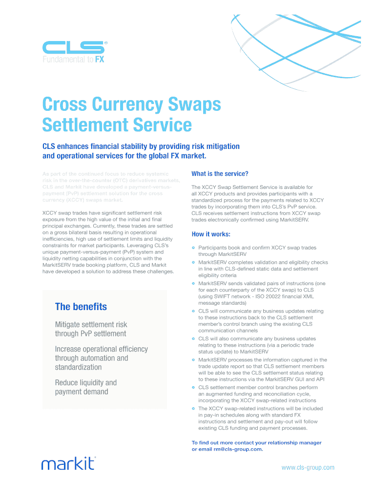 Fillable Online Cross Currency Swaps Fax Email Print pdfFiller