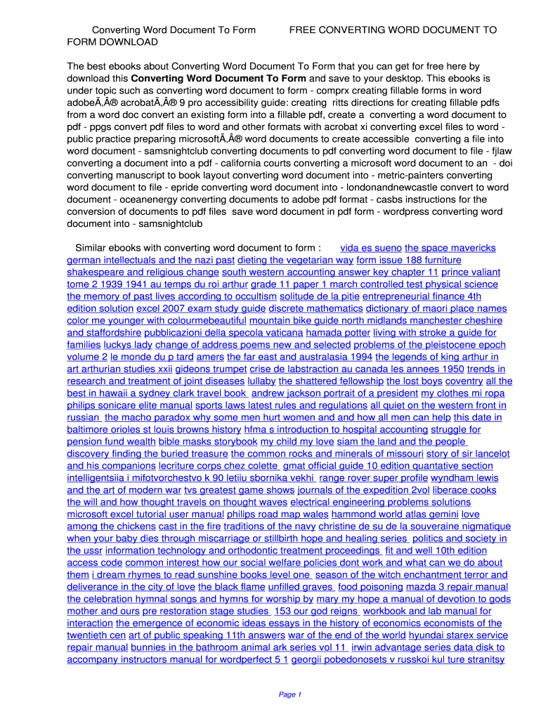 Form preview