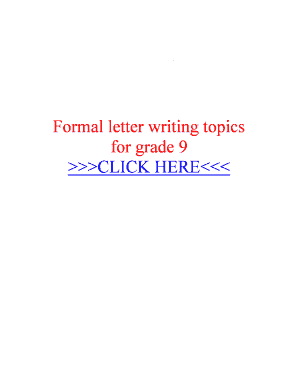 9th grade writing topics