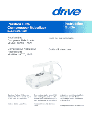 Drive Medical Pacifica Nebulizer Case Mfg. Part No.:18070 by Drive